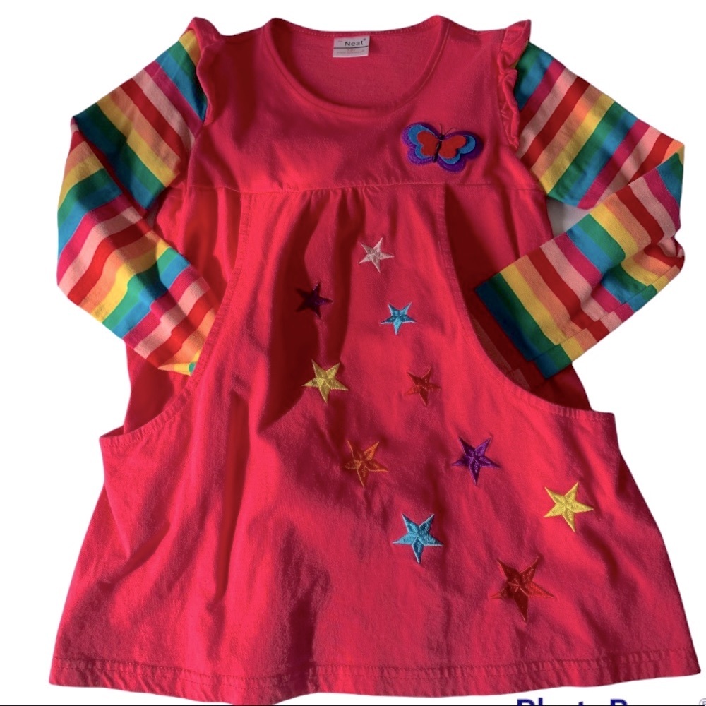 [3/$20] 🌈 Rainbow Lovers! Girls tunic style top / Short Dress.